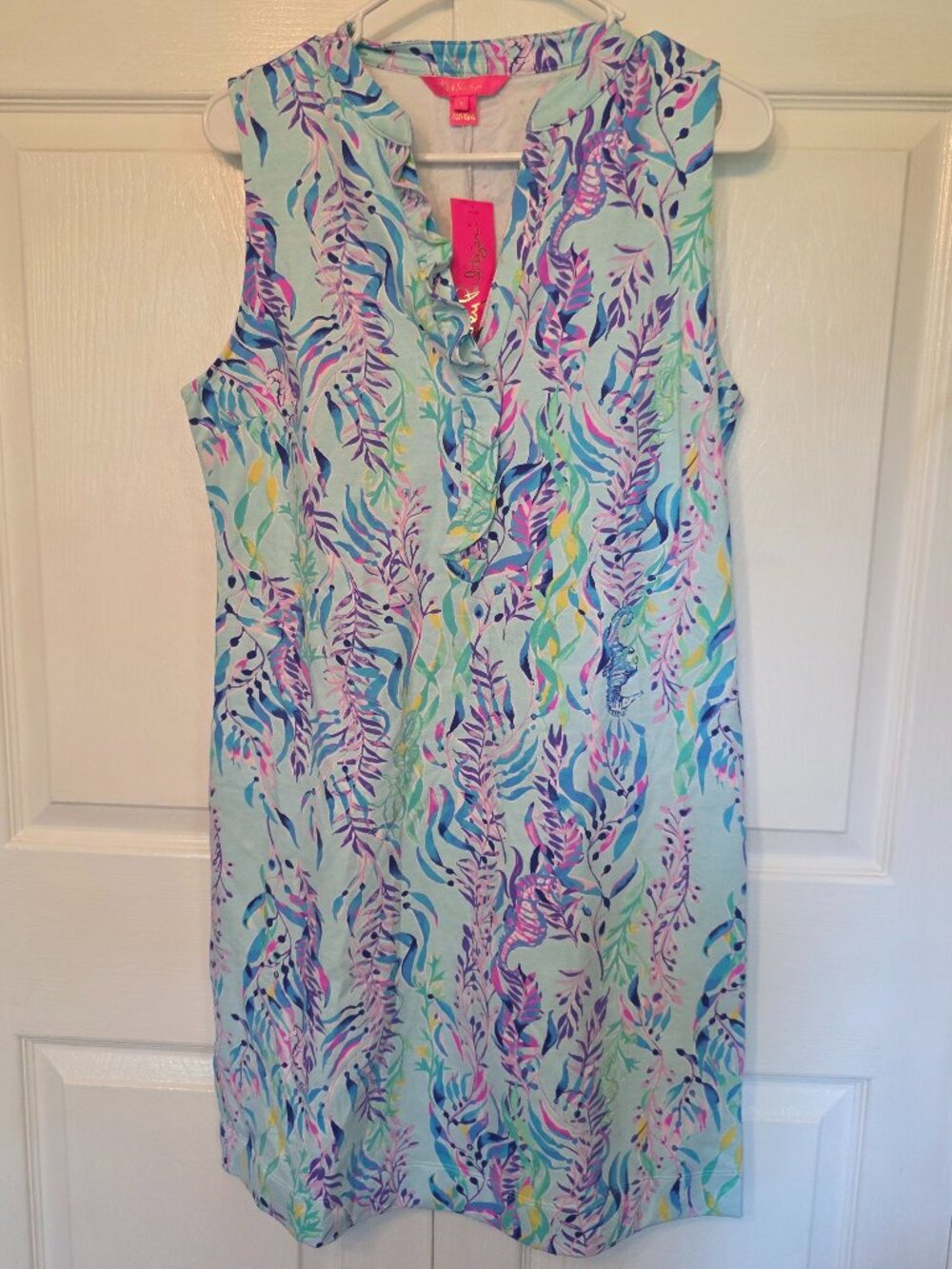Lilly Pulitzer Dusk Dress in Sea Life Print  Medium